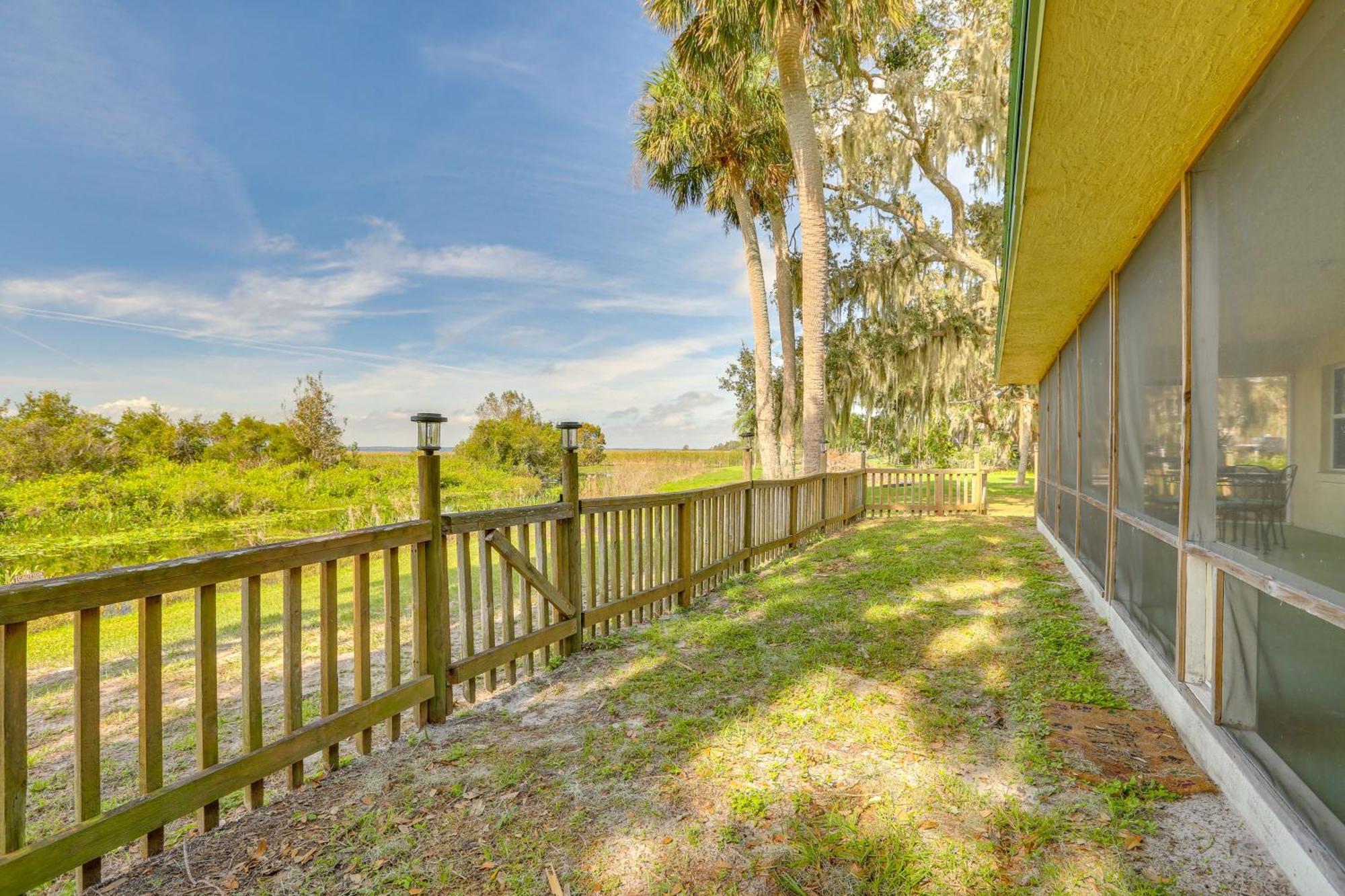 Lush Lorida Home On Lake Istokpoga Sebring Luaran gambar