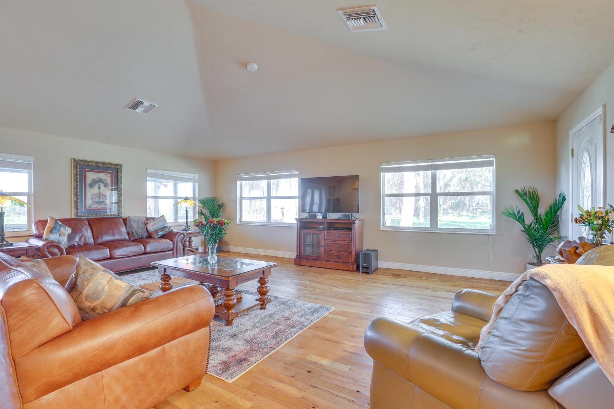 Lush Lorida Home On Lake Istokpoga Sebring Luaran gambar